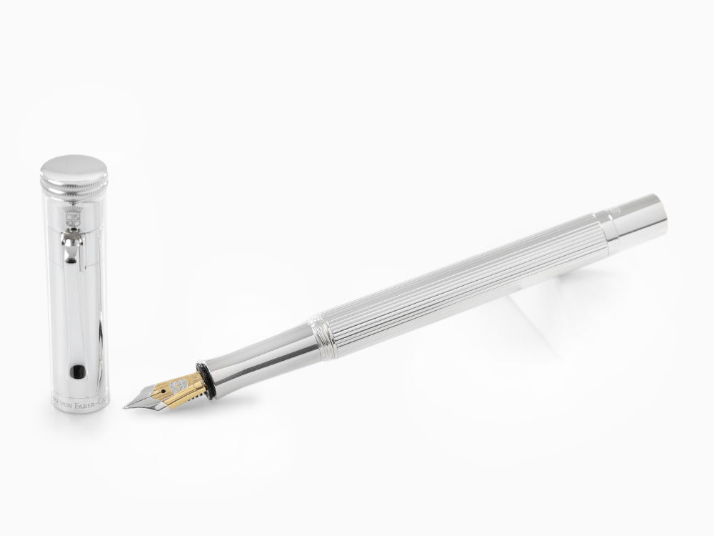 Stylo Plume Graf von Faber-Castell Classic, Argent .925, 148570