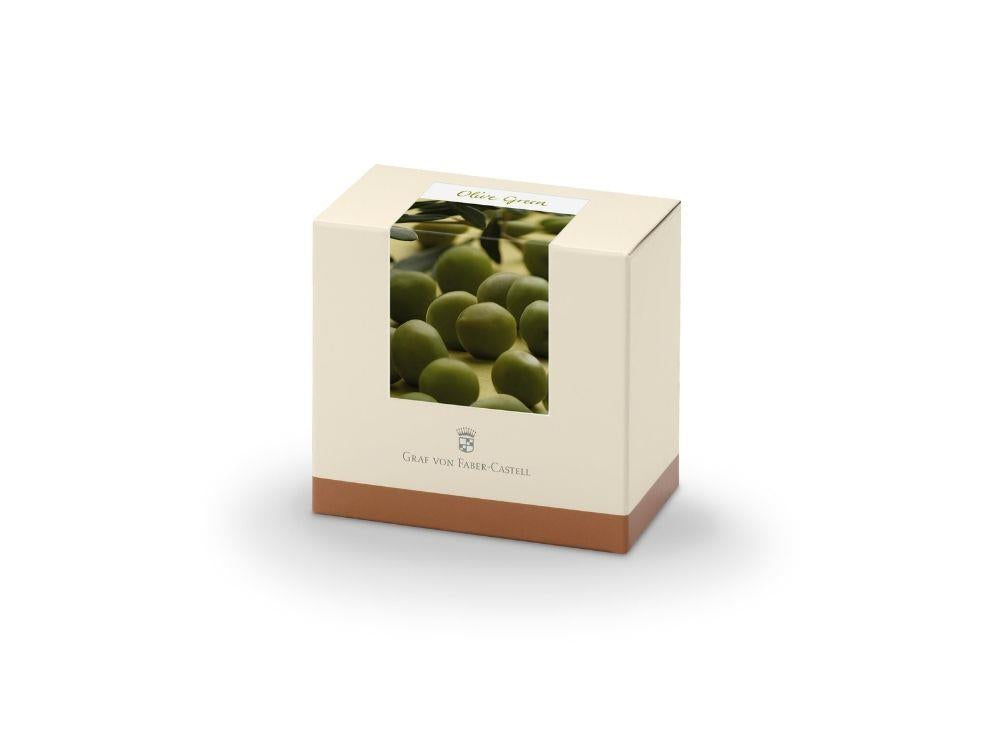 Encrier Graf von Faber-Castell Vert olive, 75ml, T141015