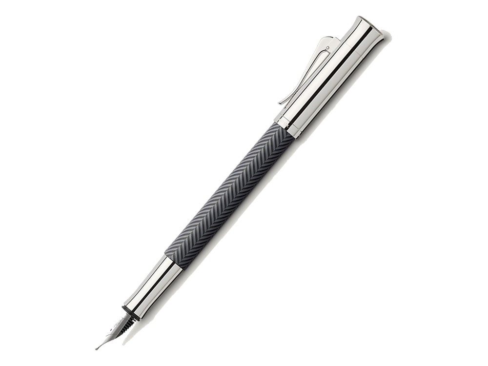 Stylo Plume Graf von Faber-Castell Guilloche Ciselé, Anthracite, 146700