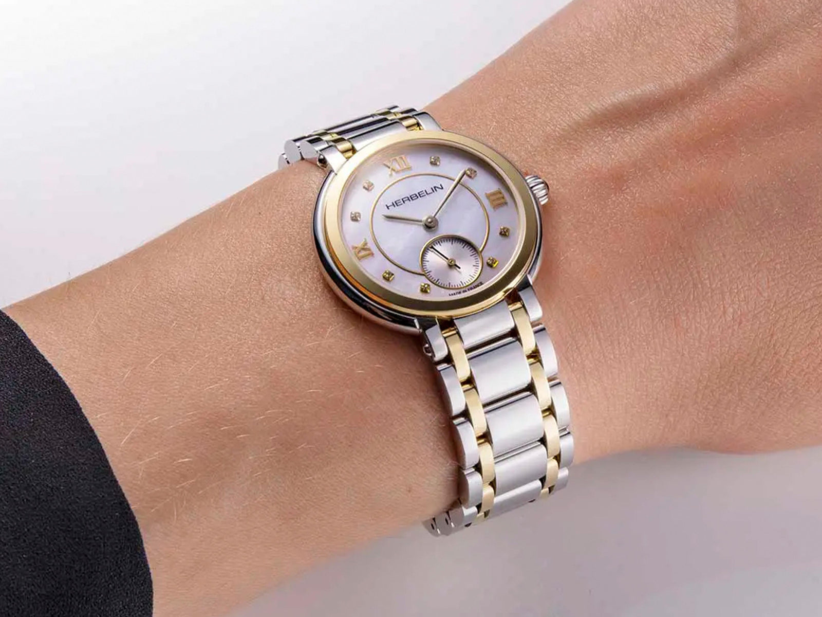 Montre à Quartz Herbelin Galet, Blanc, 31.5 mm, 5 atm, 10630BT59