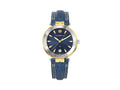 Montre à Quartz Herbelin Newport, PVD Or, Bleu, 38,5mm, Chronographe, 12255T35