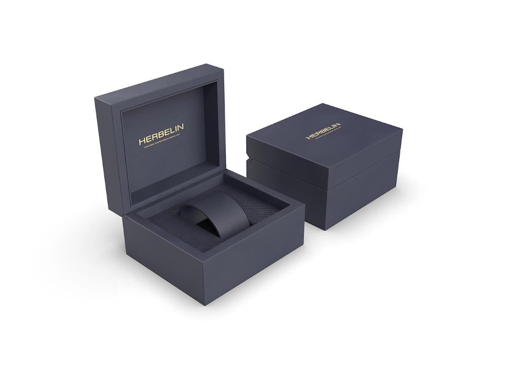 Montre à Quartz Herbelin Newport, Acier Inoxydable 316L, Bleu, 29 mm, 14255T35