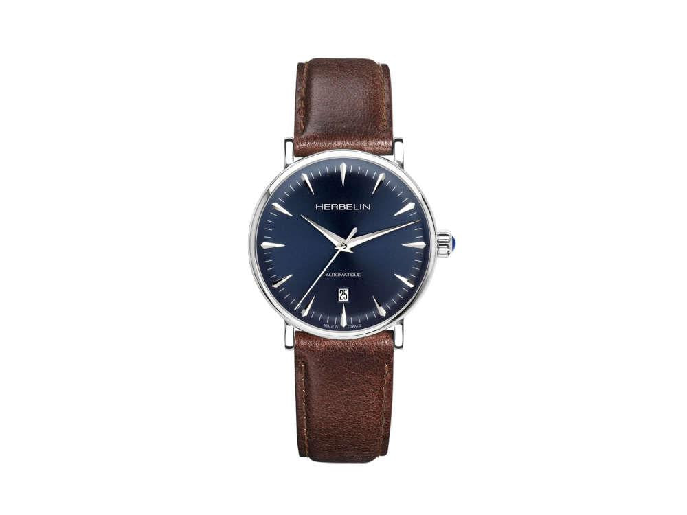 Montre Automatique Herbelin Inspiration, Bleu, 40 mm, Jour 1647AP15BR
