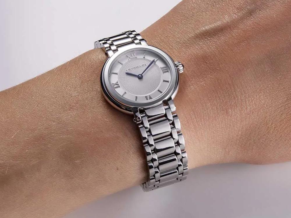 Montre à Quartz Herbelin Galet, Argent, 28 mm, 17430B28