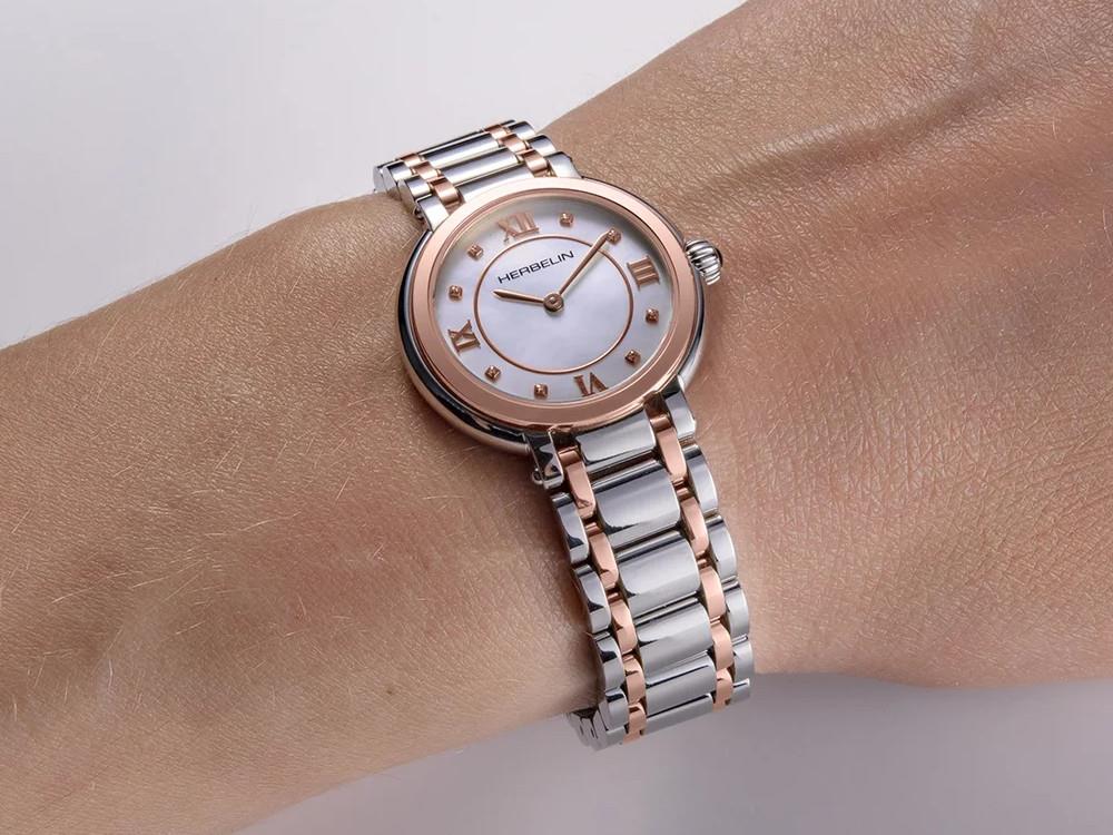 Montre à Quartz Herbelin Galet, 28 mm, 5 atm, 17430BTR59