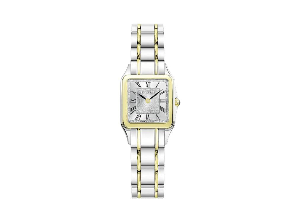 Montre à Quartz Herbelin Luna, Acier Inoxydable 316L, Blanc, 24 mm, 17457BT01