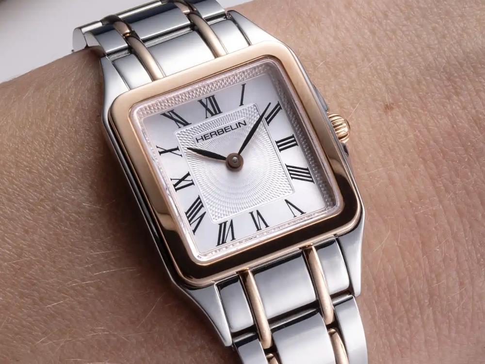 Montre à Quartz Herbelin Luna, Acier Inoxydable, Argent, 24 mm, 17457BTR01