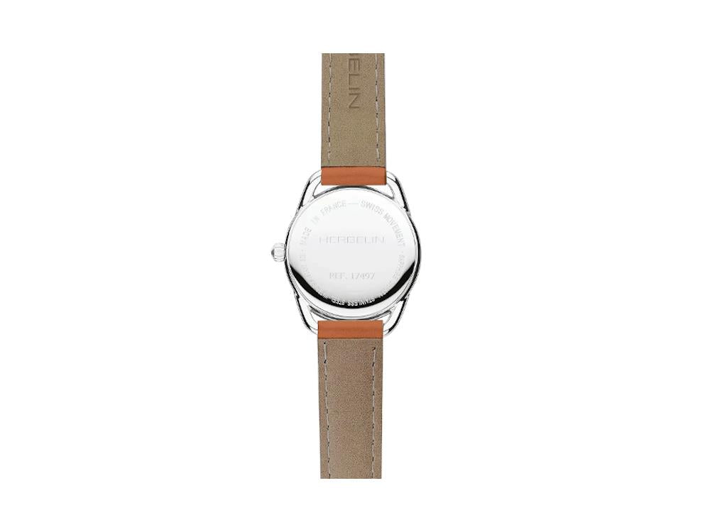 Montre à Quartz Herbelin Equinoxe, Acier Inoxydable 316L, Blanc 7497AP08GD