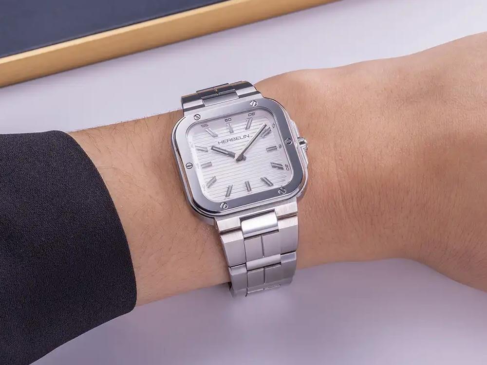 Montre à Quartz Herbelin Cap Camarat, Blanc, 30 mm, 17546B12