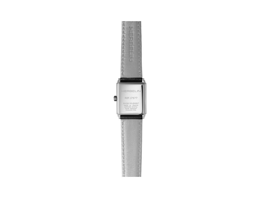 Montre à Quartz Herbelin Art Déco 1925, Noir, 29,5 mm, 17577AP84