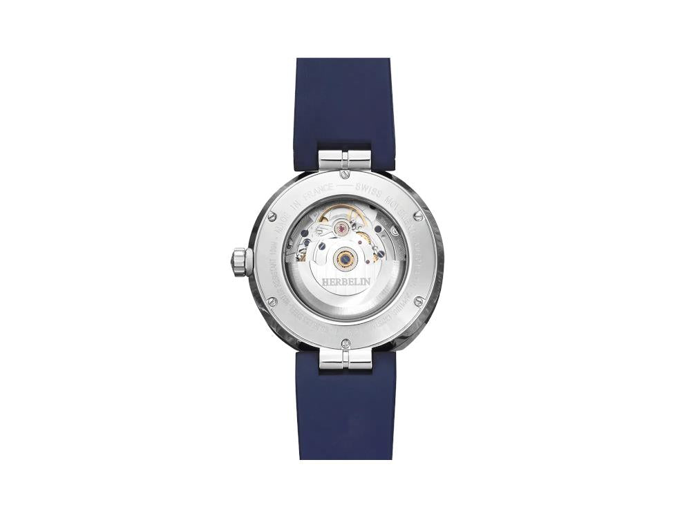 Montre Automatique Herbelin Newport, Bleu, 42 mm, Jour, 1768A15CB