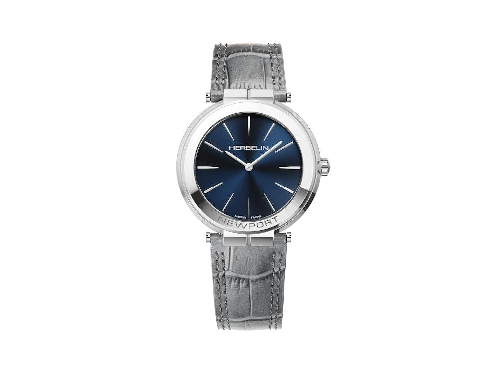Montre à Quartz Herbelin Newport Slim, Bleu, 40 mm, 19522AP15S