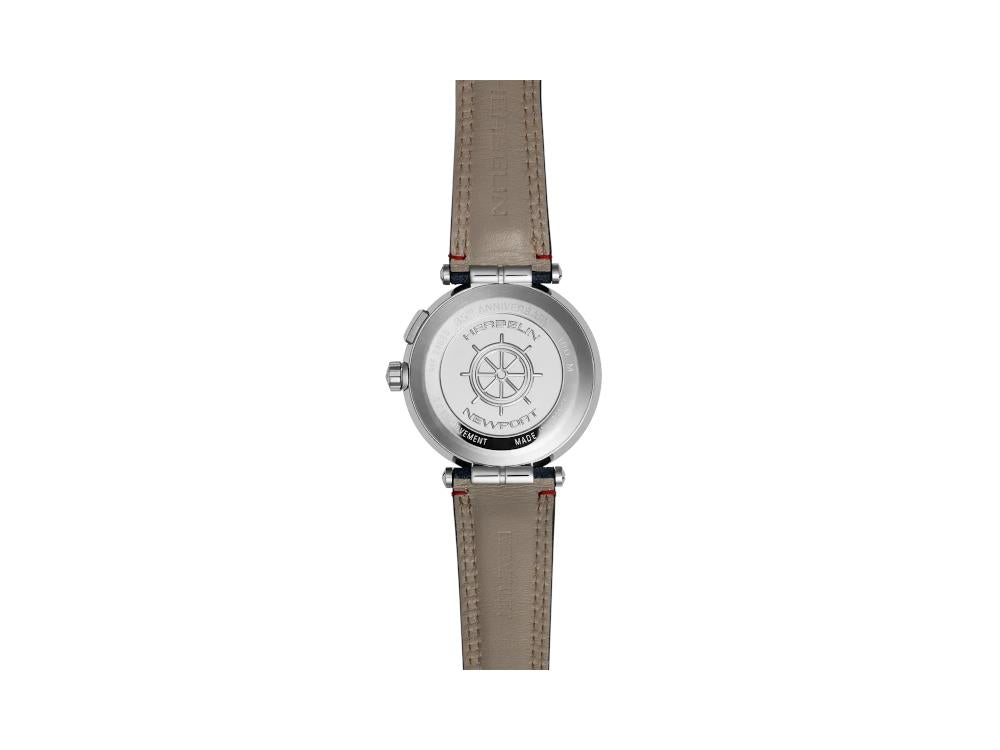 Montre à Quartz Herbelin Newport Maréographe, Bleu, 43 mm,  24688A15