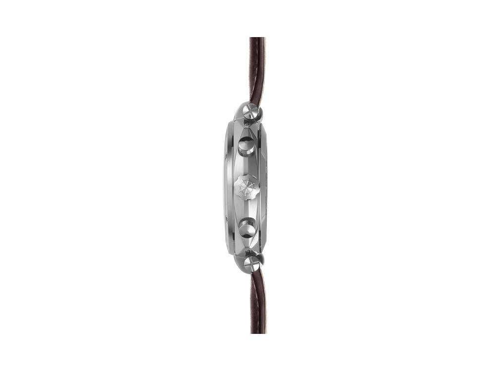 Montre à Quartz Herbelin Newport, Noir, 42 mm, Chronographe, 35664AP24BR