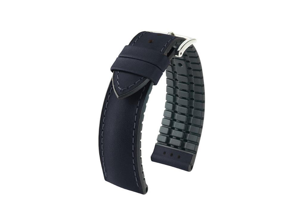 Bracelet Hirsch Performance Collection James, Noir, 18 mm, 0925002050-2-18