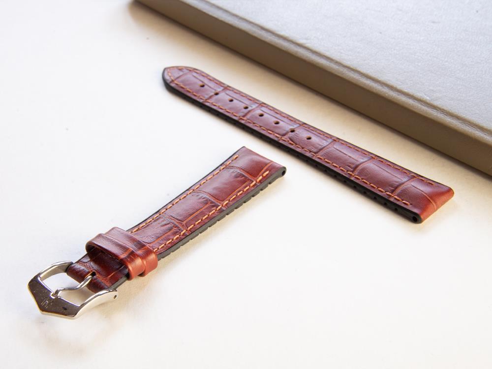 Bracelet Hirsch Performance Collection Paul, Brun Or, 18 mm, 0925028070-2-18