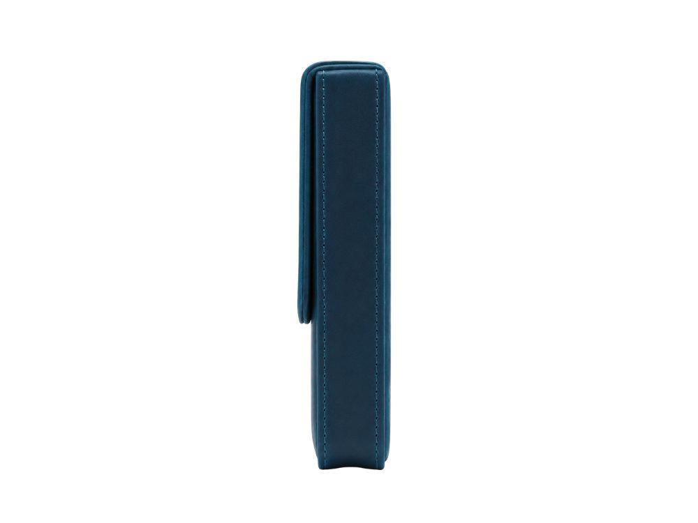 Étui à stylos Iguana Bleu pour 3 articles d'écriture, PEN-CASE-BLUE-3