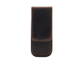 Étui à stylos Iguana Cuir Marron pour 3 articles d'écriture, PEN-CASE-BROWN-3