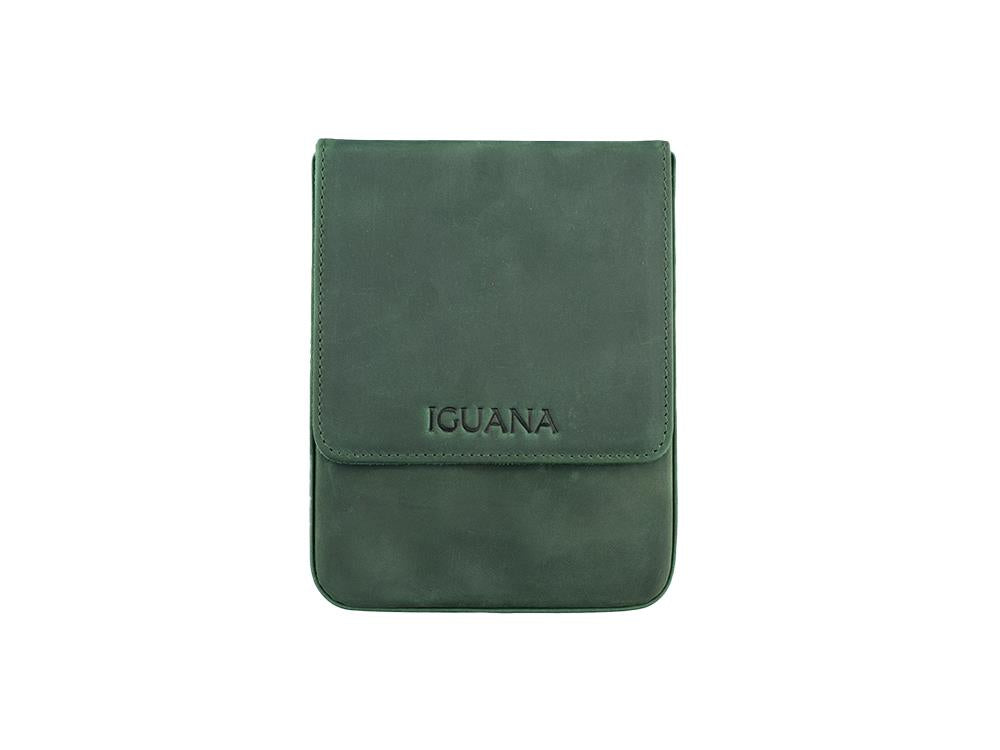 Étui à stylos Iguana Vert 6, PEN-CASE-GREEN-6