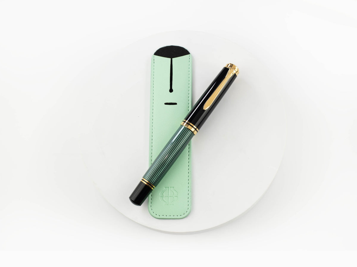 Étui d’écriture Iguana Mint Green