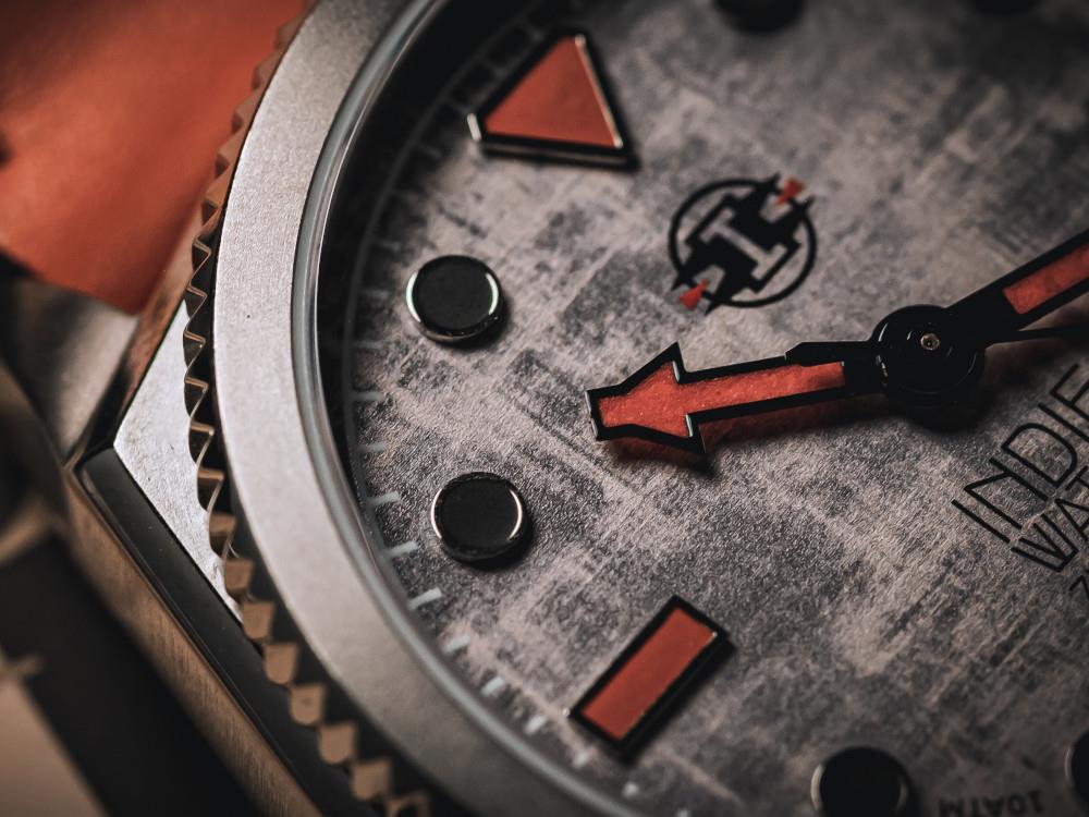 Montre Automatique Indie Watch Zillertal, Gris, 40 mm, 163X