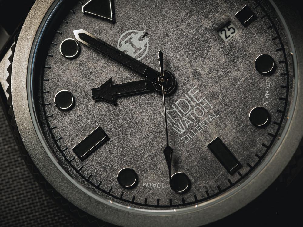 Montre Automatique Indie Watch Zillertal, Gris, 40 mm, 163Z