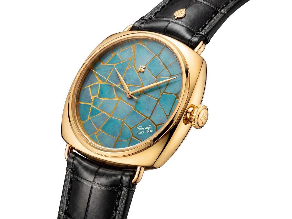 Montre Automatique Indie Watch Trencadís Aguamarina, 44 mm, TRDISAGM01
