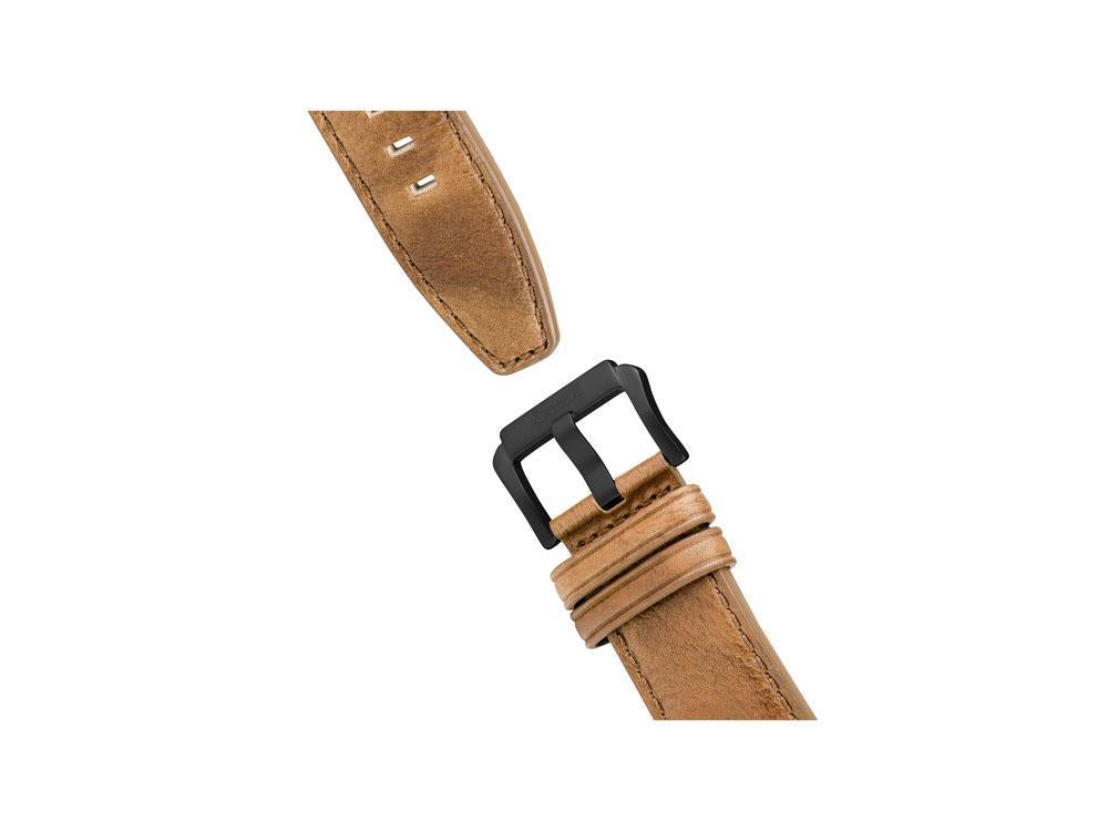 Montre Automatique Ingersoll Hatton, PVD, 47mm, Noir, Jour et Date, I01302