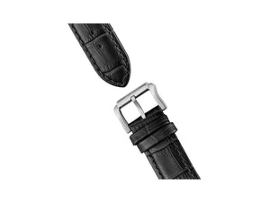 Montre Automatique Ingersoll Orville, 46 mm, Noir, Bracelet en cuir, I09302