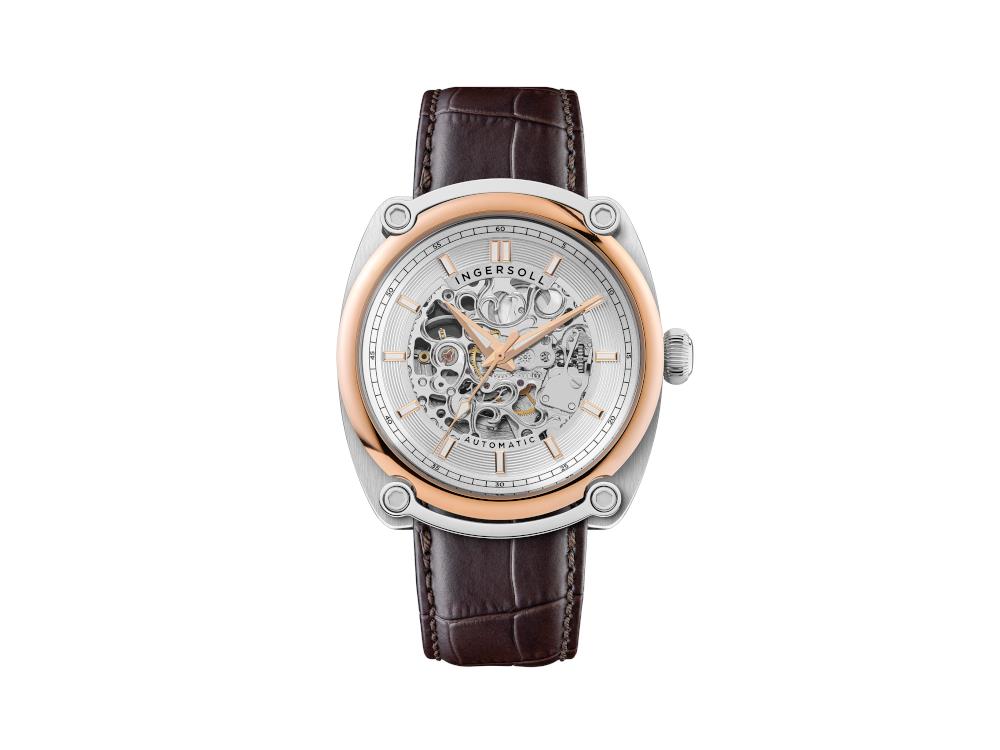 Montre Automatique Ingersoll 1892 Michigan, Automatique, 45 mm, Blanc, I13302