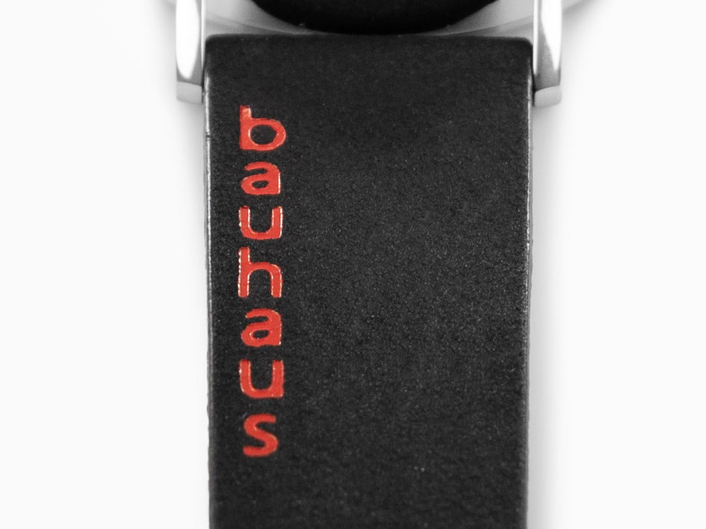 Montre à Quartz Bauhaus, Argent, 41 mm, Jour, 2112-1