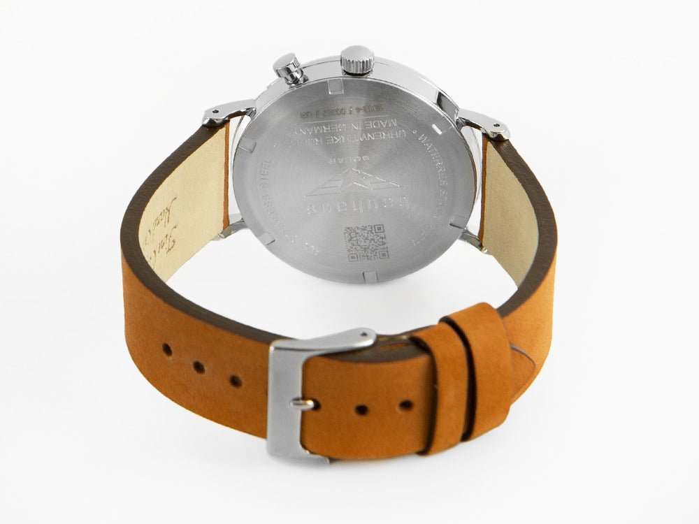 Montre à Quartz Bauhaus, Vert, 41 mm, Jour, 2112-4