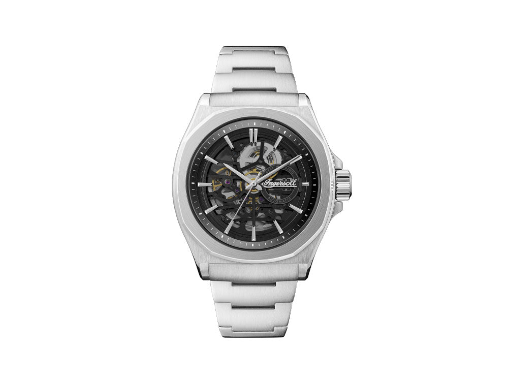 Montre Automatique Ingersoll Orville, 44 mm, Noir, I09303