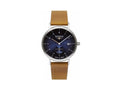 Montre à Quartz Bauhaus, Bleu, 41 mm, Jour, 2130-3