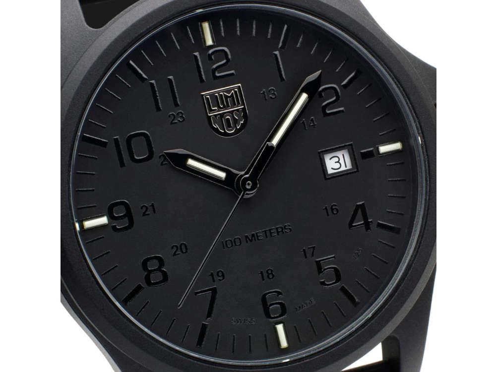 Montre à Quartz Luminox G-Collection Patagonia, Noir, CARBONOX™, 43 mm, X2.2402