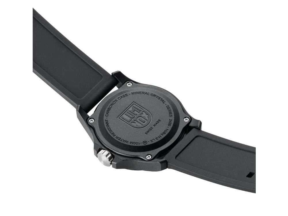 Montre à Quartz Luminox G-Collection Patagonia, Noir, CARBONOX™, 43 mm, X2.2402