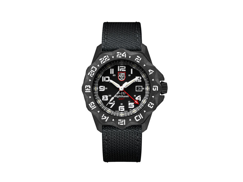 Montre à Quartz Luminox Air F-117 Nighthawk, Noir, 44 mm, 20atm, XA.6441