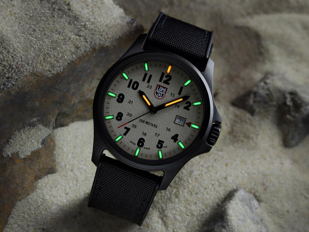 Montre à Quartz Luminox Atacama  Field 1971, Beige, 43 mm, XL.1971.SET