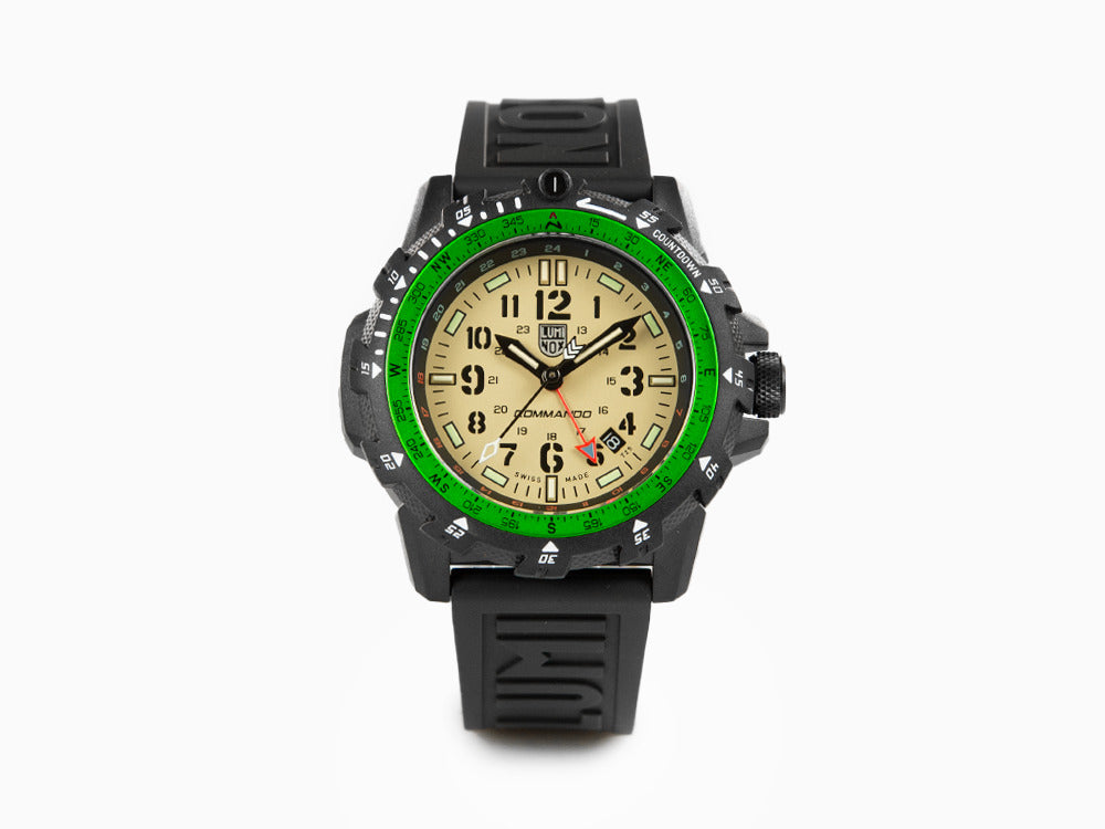 Montre à Quartz Luminox Commando Raider 3300 Series, CARBONOX, 46 mm,  XL.3321