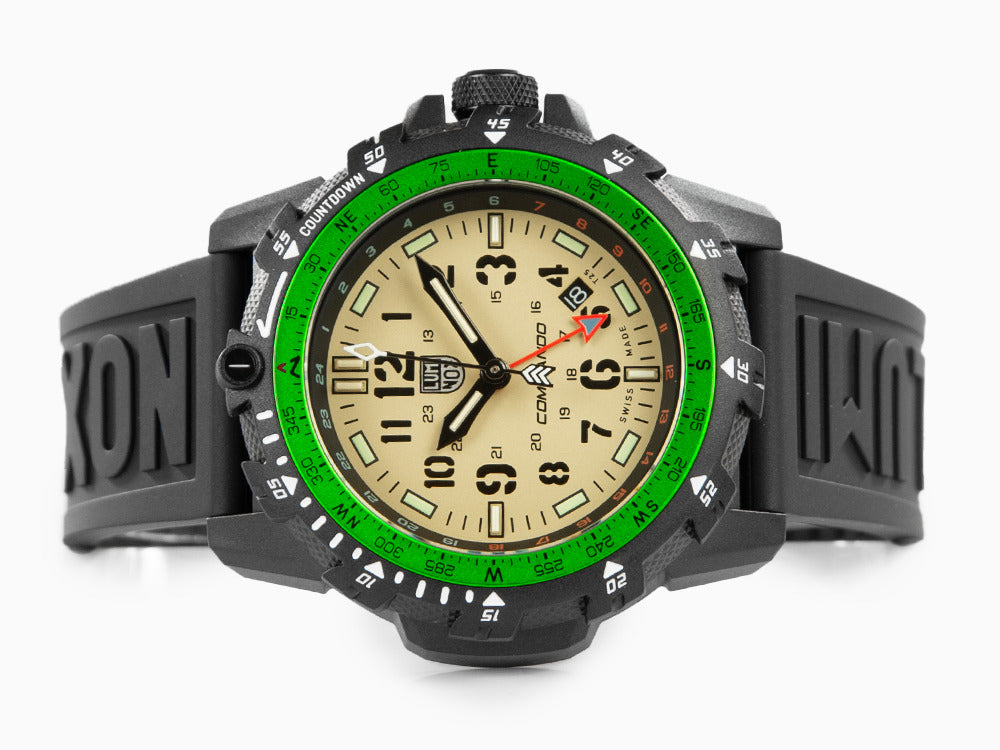 Montre à Quartz Luminox Commando Raider 3300 Series, CARBONOX, 46 mm,  XL.3321