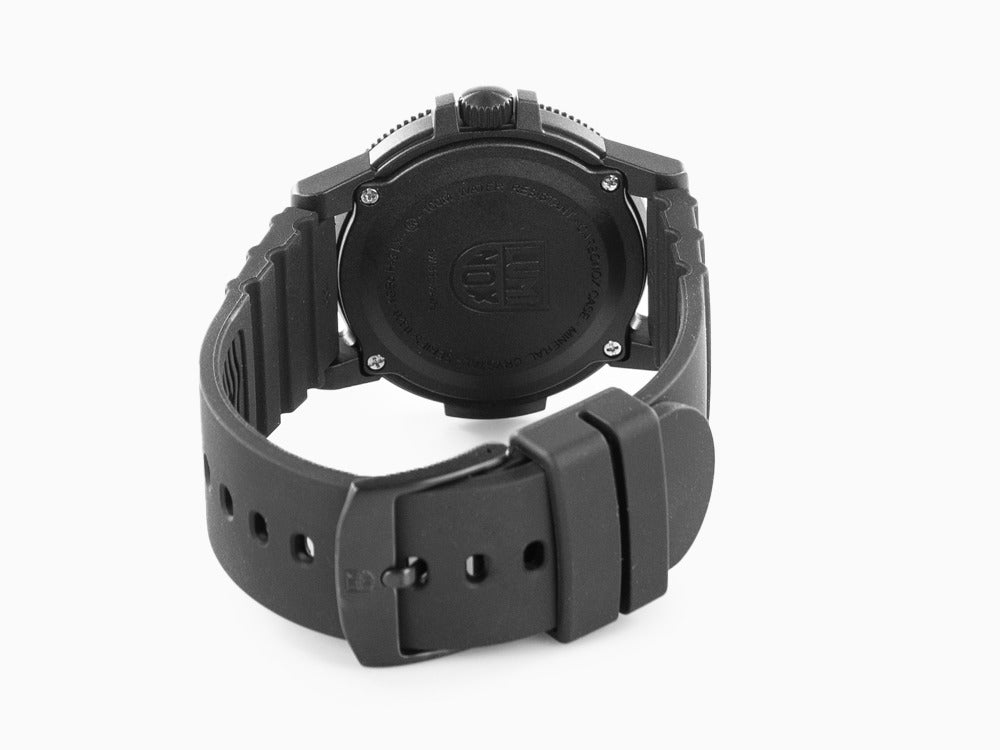 Montre à Quartz Luminox Leatherback Sea Turtle Giant 0320, Noir, Carbone, 44mm