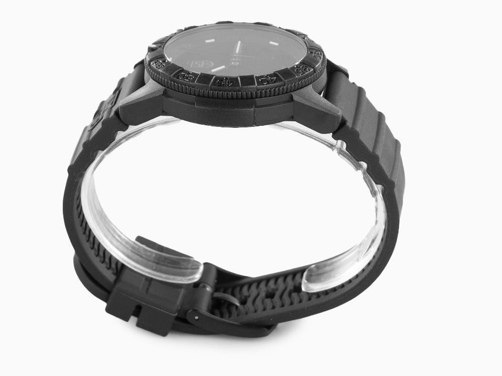 Montre à Quartz Luminox Leatherback Sea Turtle Giant 0320, Noir, Carbone, 44mm