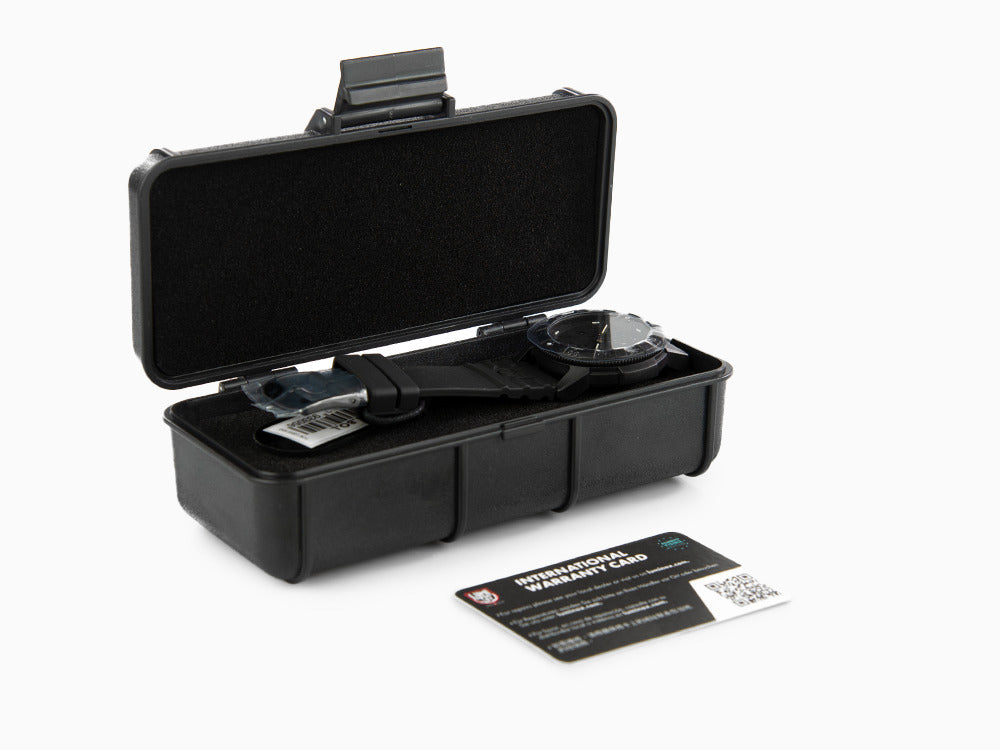 Montre à Quartz Luminox Leatherback Sea Turtle Giant 0320, Noir, Carbone, 44mm