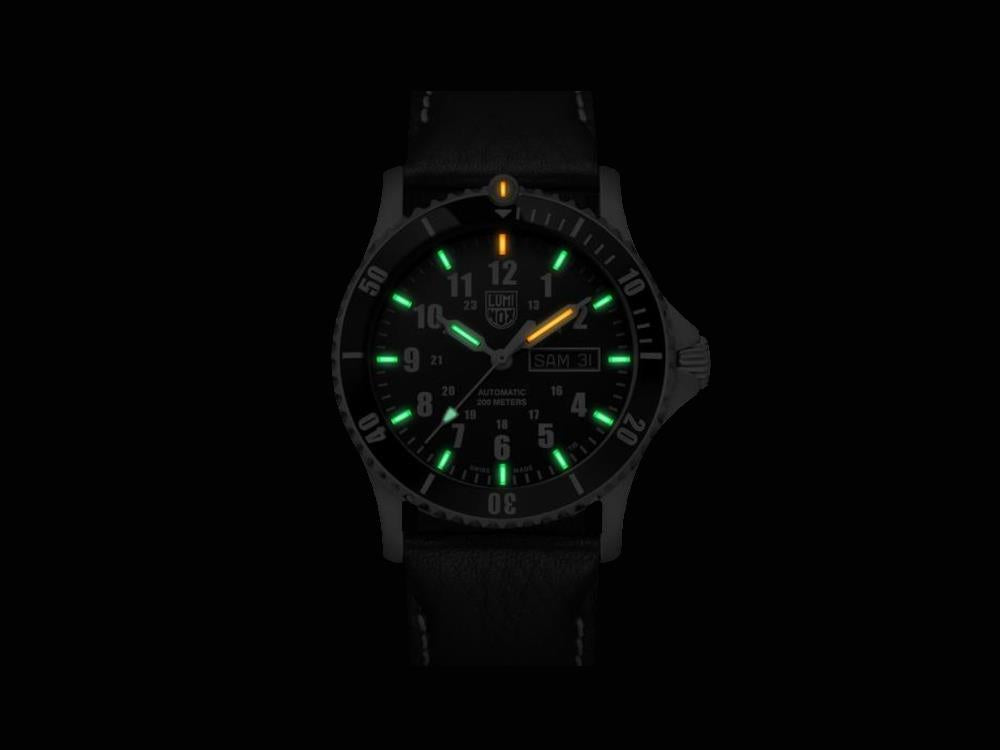 Montre Luminox Automatic Sport Timer, SW 220, Noir, 20 atm, XS.0921