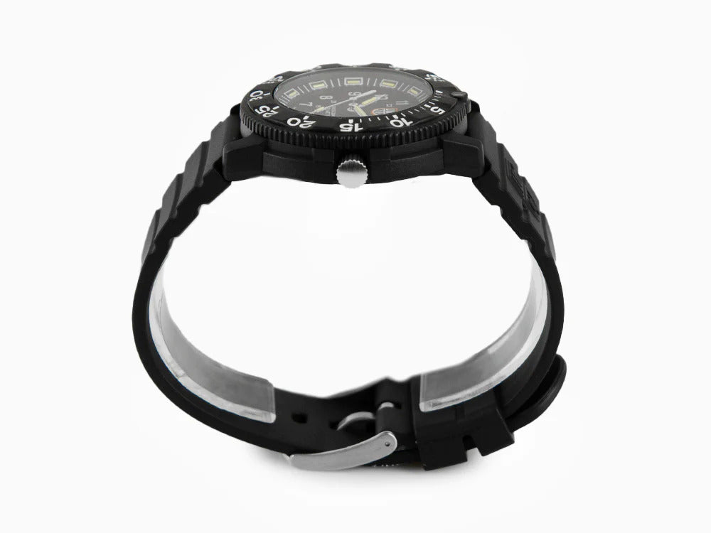 Montre à Quartz Luminox Sea Navy Seal, Carbone, Noir/Blanc, XS.3001
