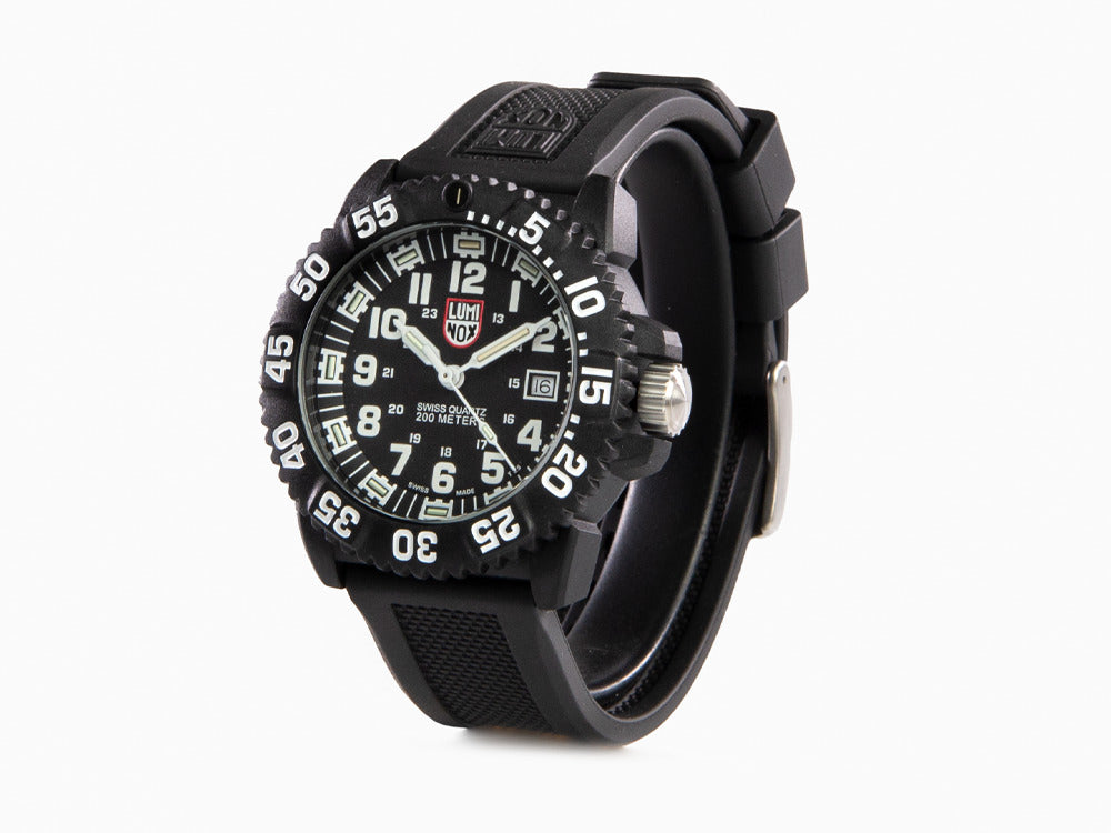 Montre à Quartz Luminox Navy Seal Colormark, Carbone, Noir, XS.3051