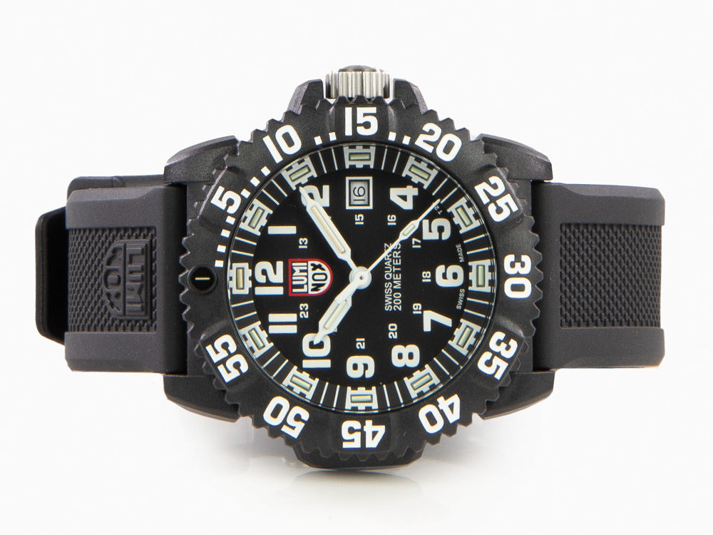 Montre à Quartz Luminox Navy Seal Colormark, Carbone, Noir, XS.3051