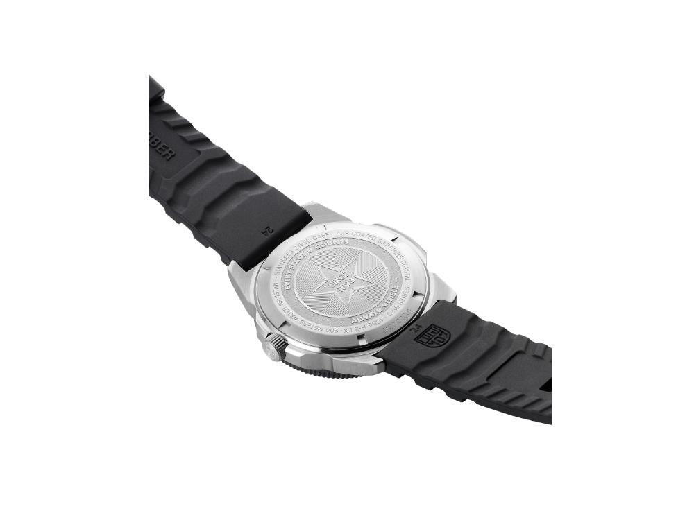 Montre à Quartz Luminox Sea Pacific Diver, CARBONOX, Noir, 44 mm, XS.3121