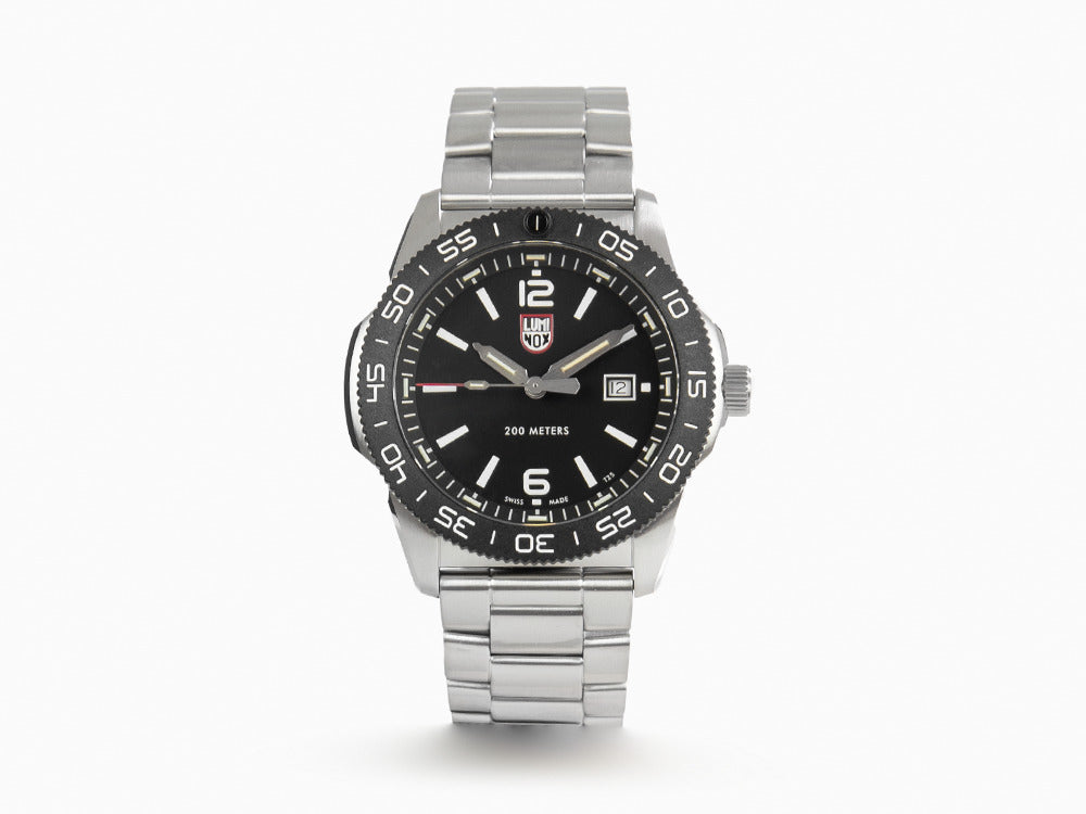 Montre à Quartz Luminox Sea Pacific Diver, CARBONOX, Noir, 44 mm, XS.3122
