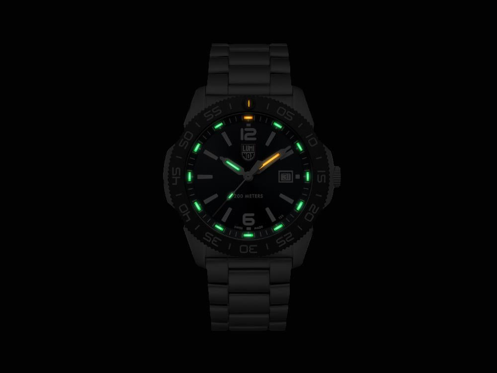 Montre à Quartz Luminox Sea Pacific Diver, CARBONOX, Bleu, 44 mm, XS.3123